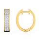 Hoop Loops Diamond Earrings - zivar.in