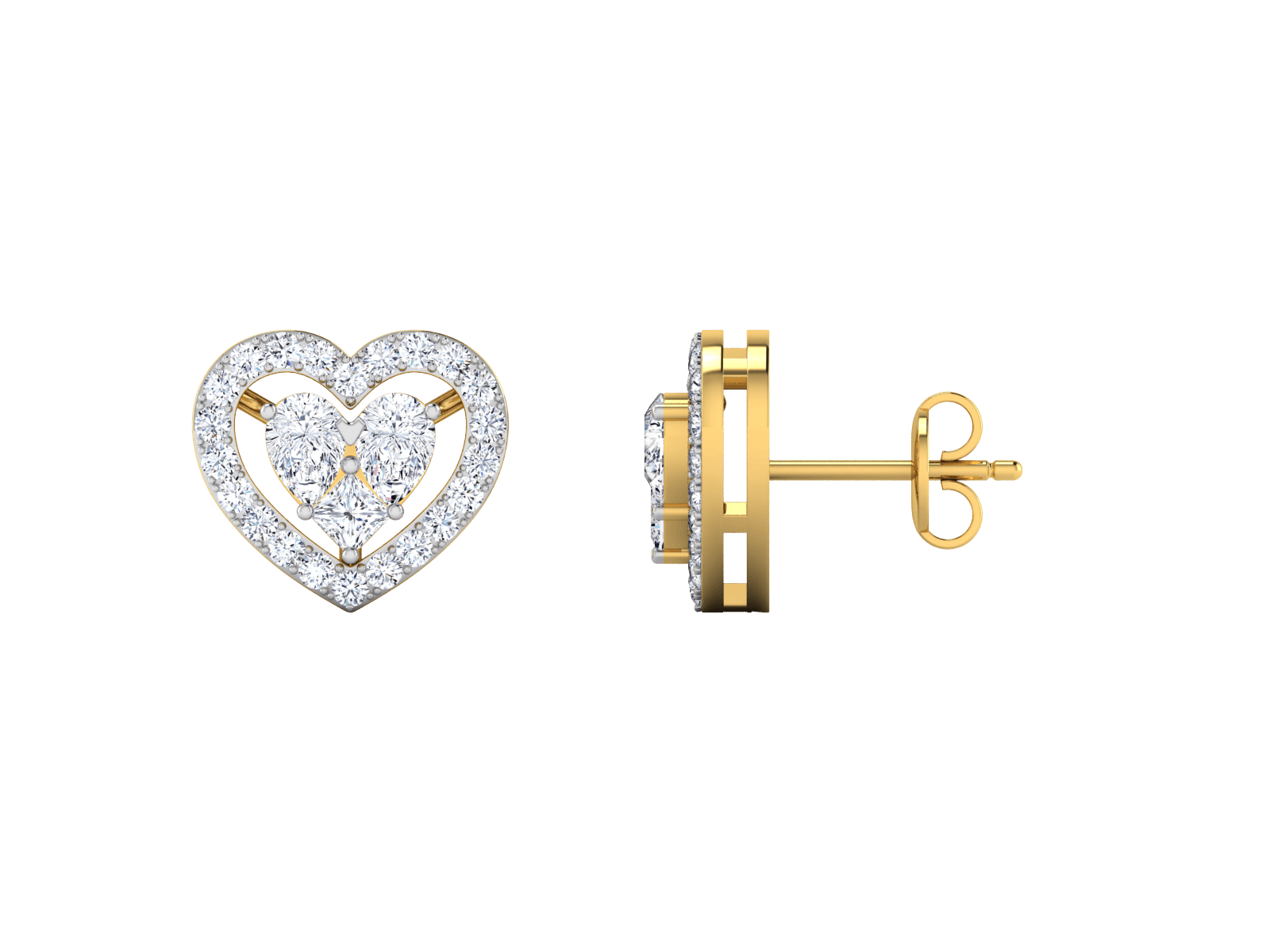 Janice Diamond Earrings - zivar.in