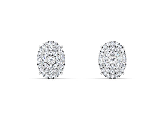 Josefa Diamond EARRINGS - zivar.in