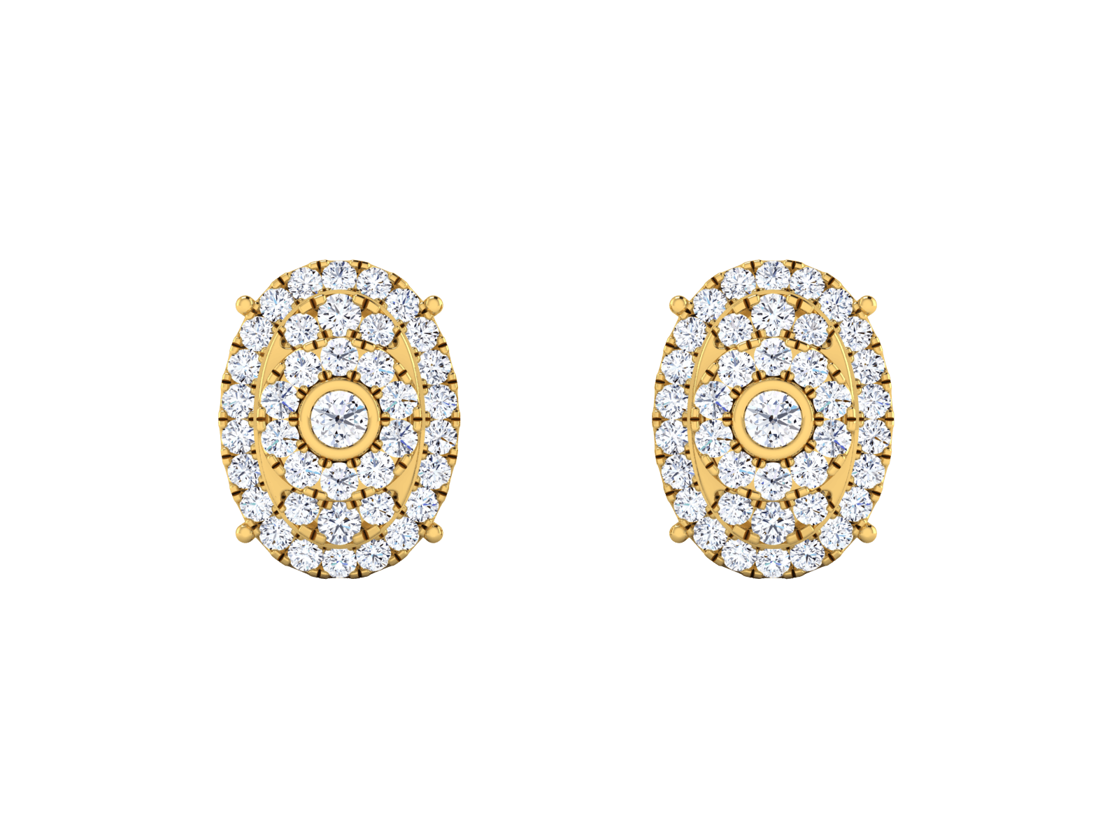 Josefa Diamond Earrings - zivar.in
