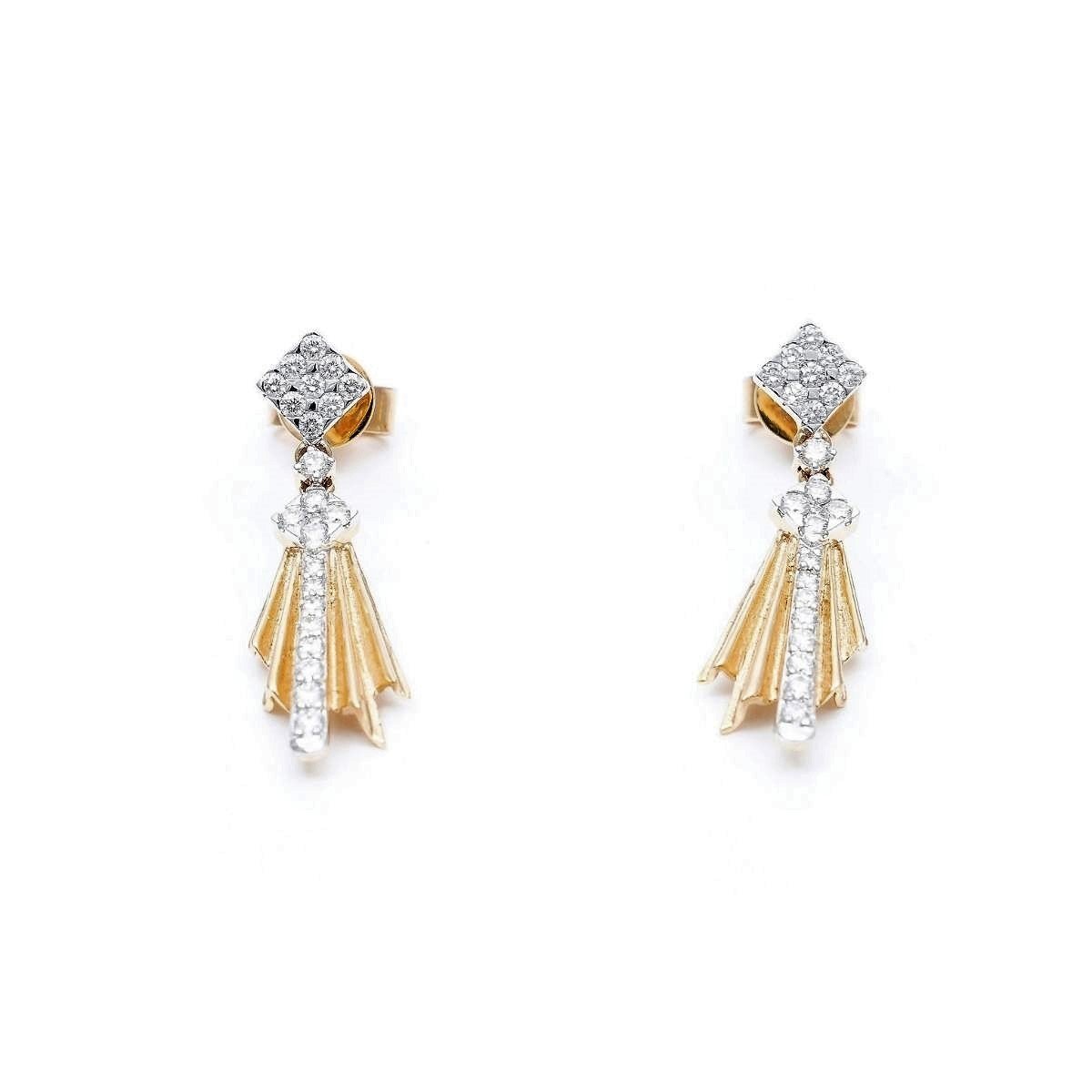 JOSEPHINE DIAMOND EARRING - zivar.co
