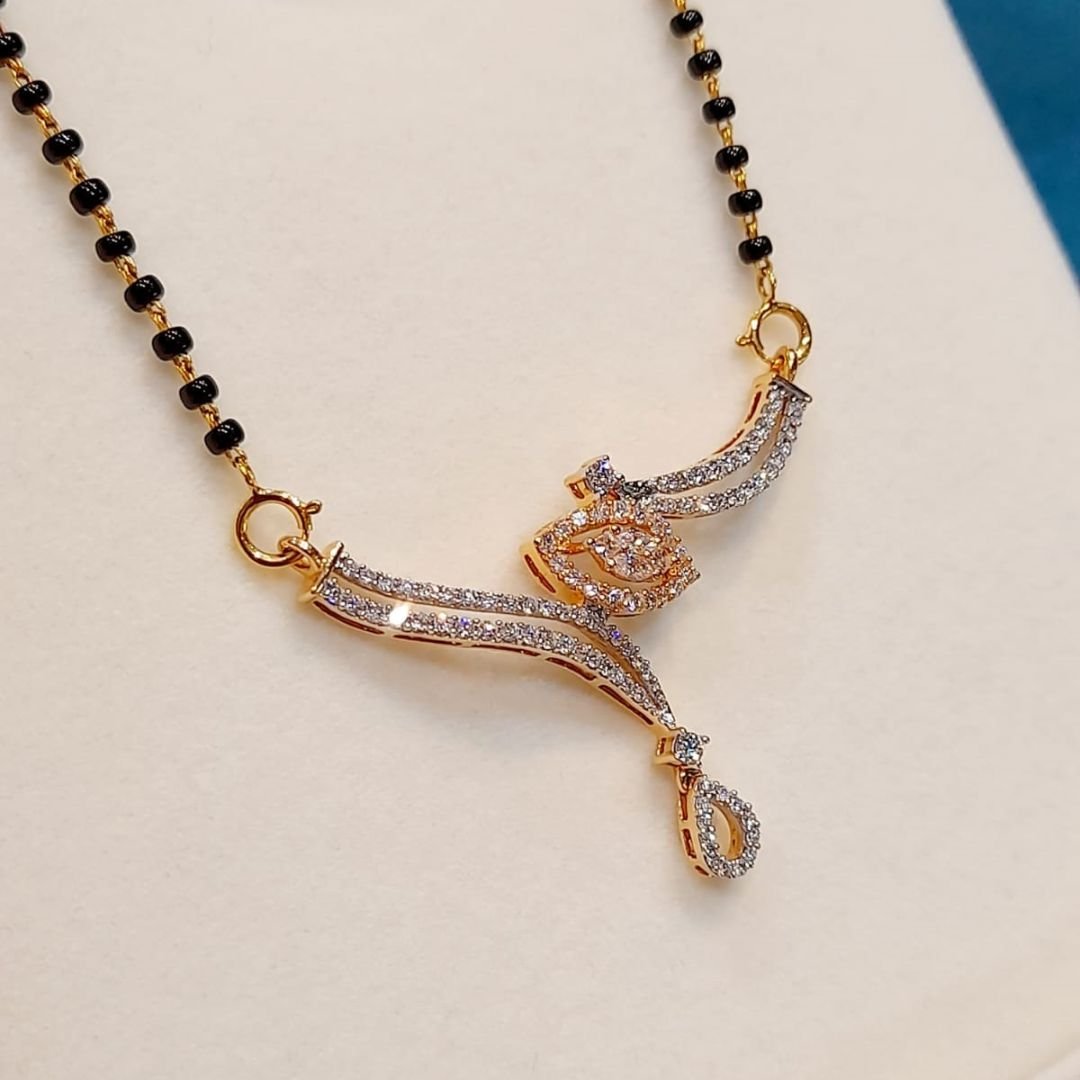 Kashis Diamond Mangalsutra - zivar.in