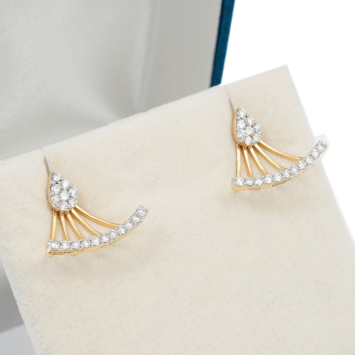 KAYLA DIAMOND EARRING - zivar.co