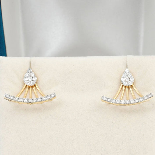 KAYLA DIAMOND EARRING - zivar.co