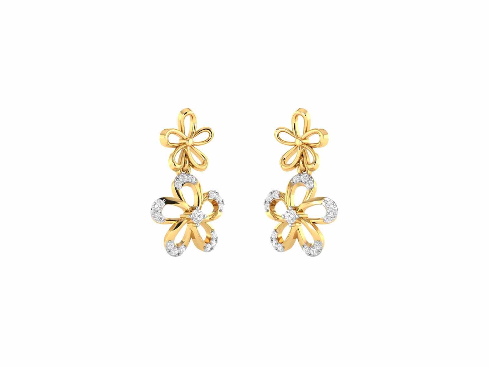 Koena Diamond Earring - zivar.in