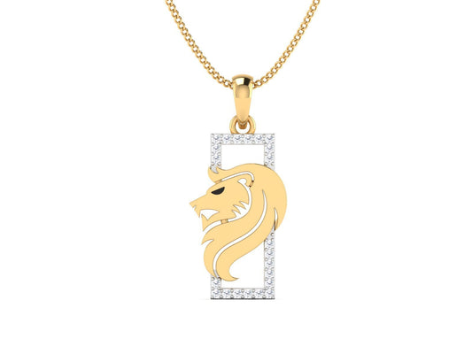 LEO DIAMOND PENDANT - zivar.co