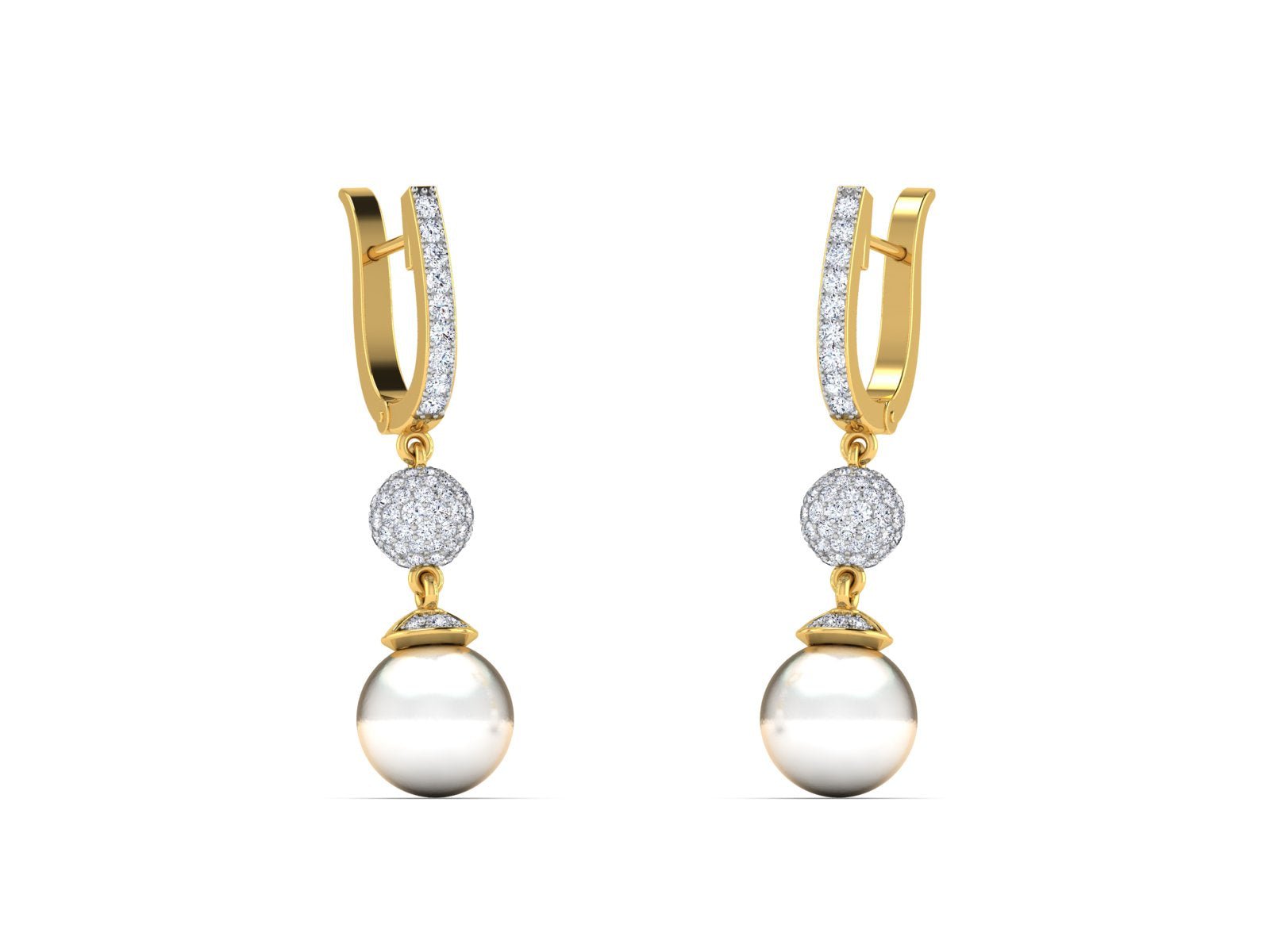 Litzy Diamond Earrings - zivar.in