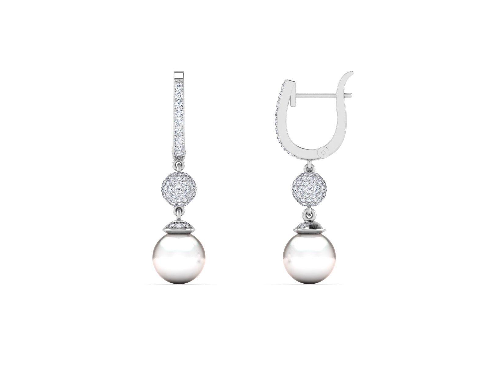 Litzy Diamond EARRINGS - zivar.in