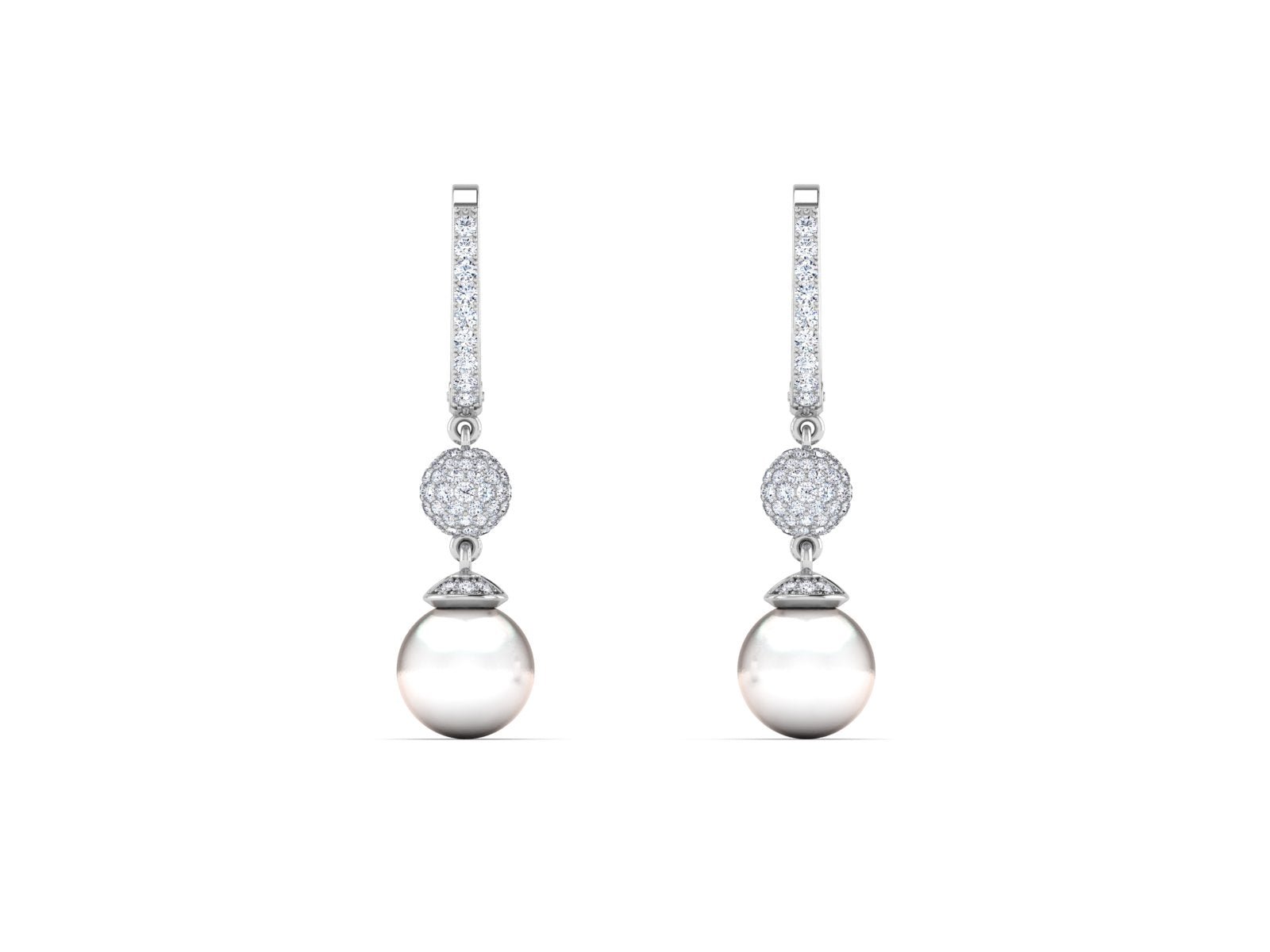 Litzy Diamond EARRINGS - zivar.in