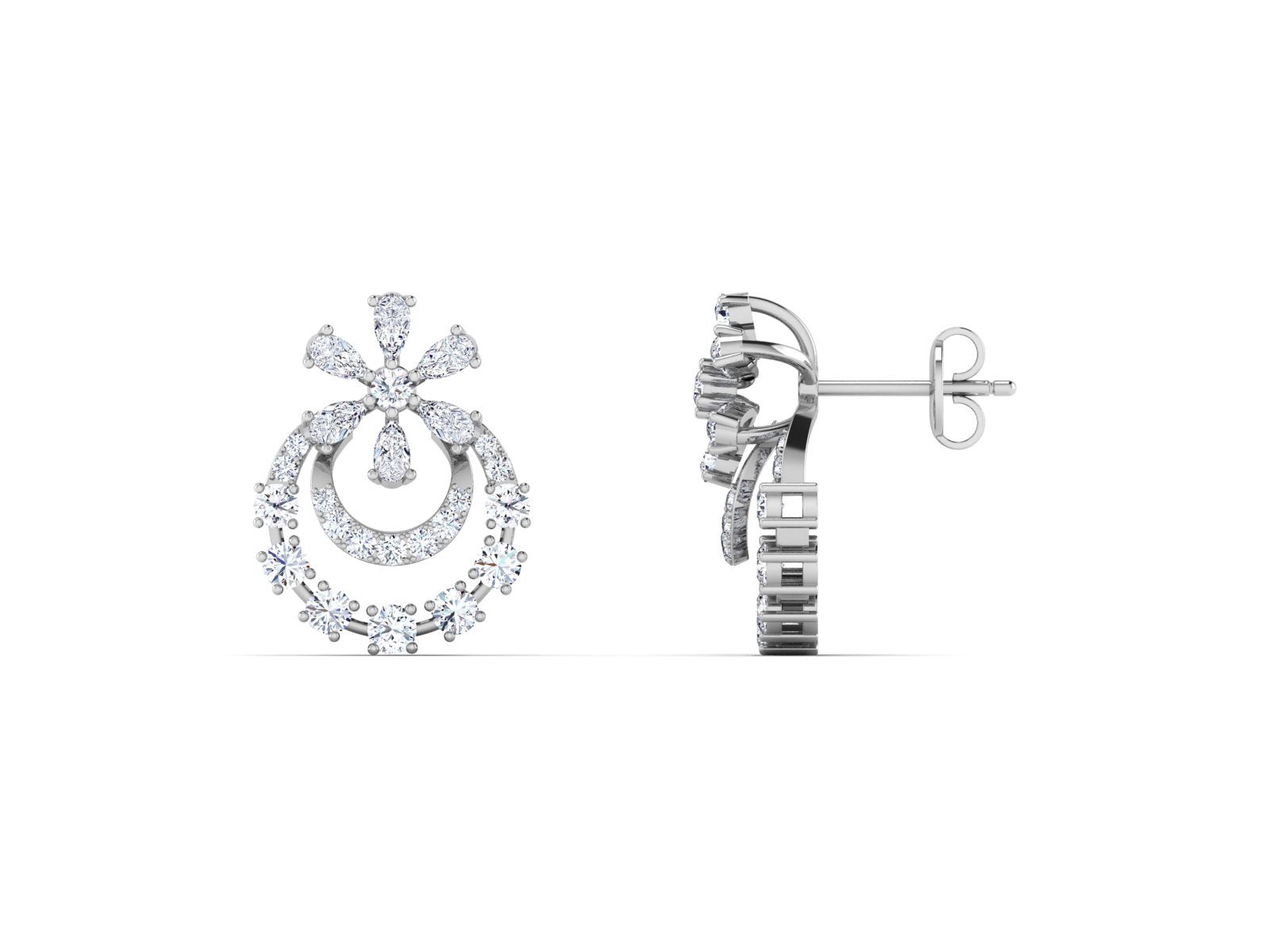 LIVIA DIAMOND EARRING - zivar.in