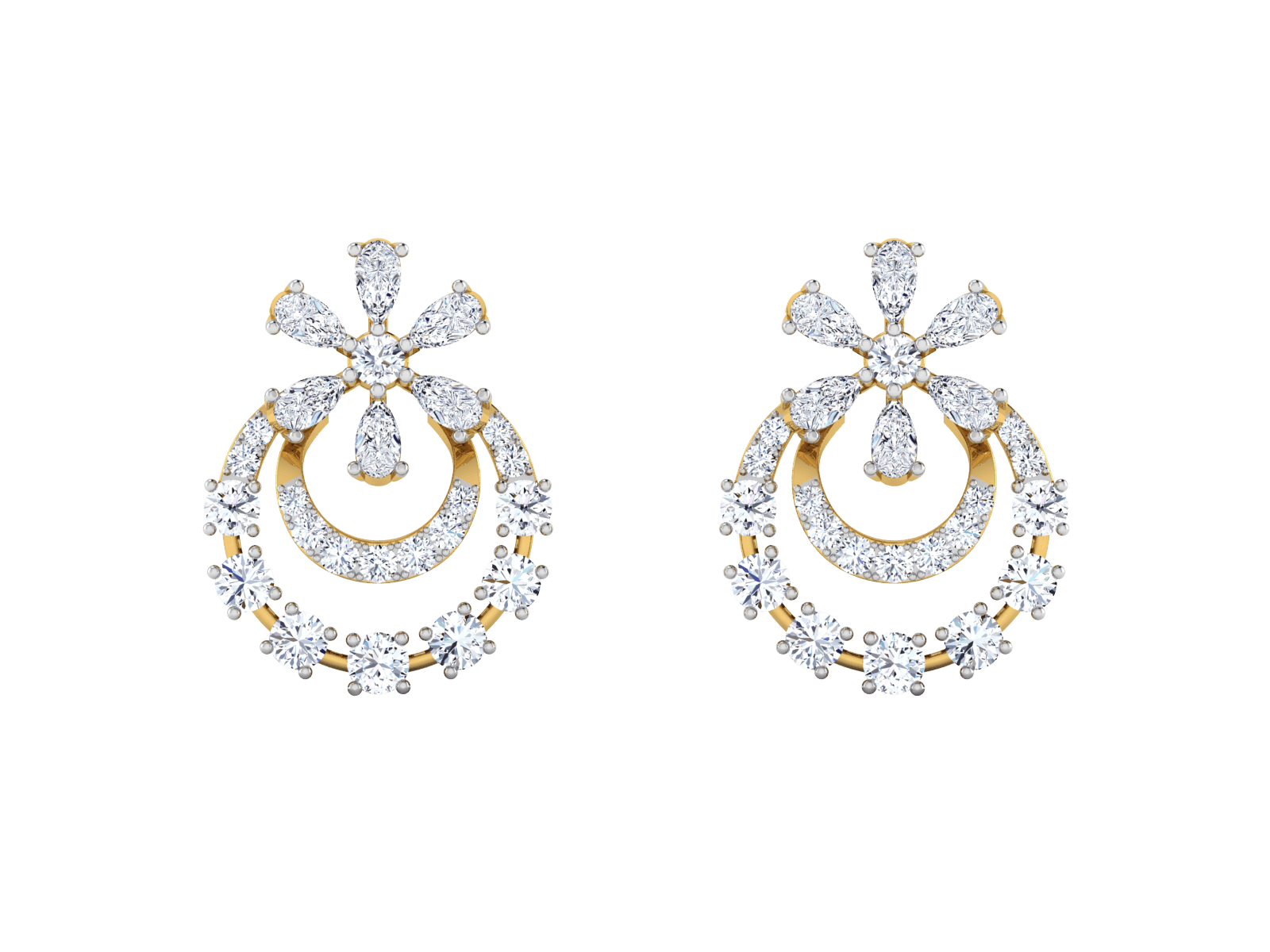 Livia Diamond Earrings - zivar.in