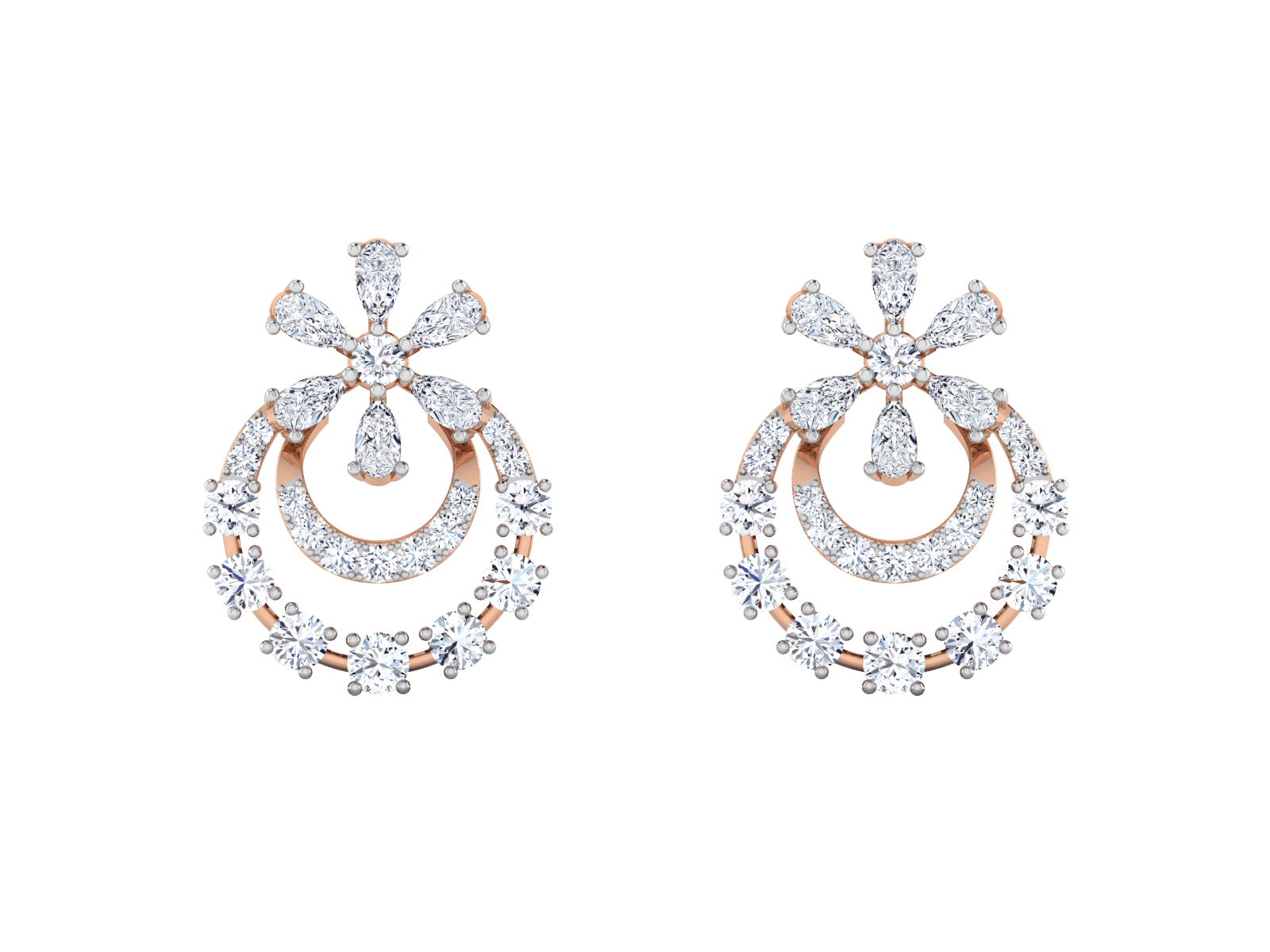 Livia Diamond Earrings - zivar.in