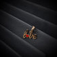 Love Gold Charm - zivar.in