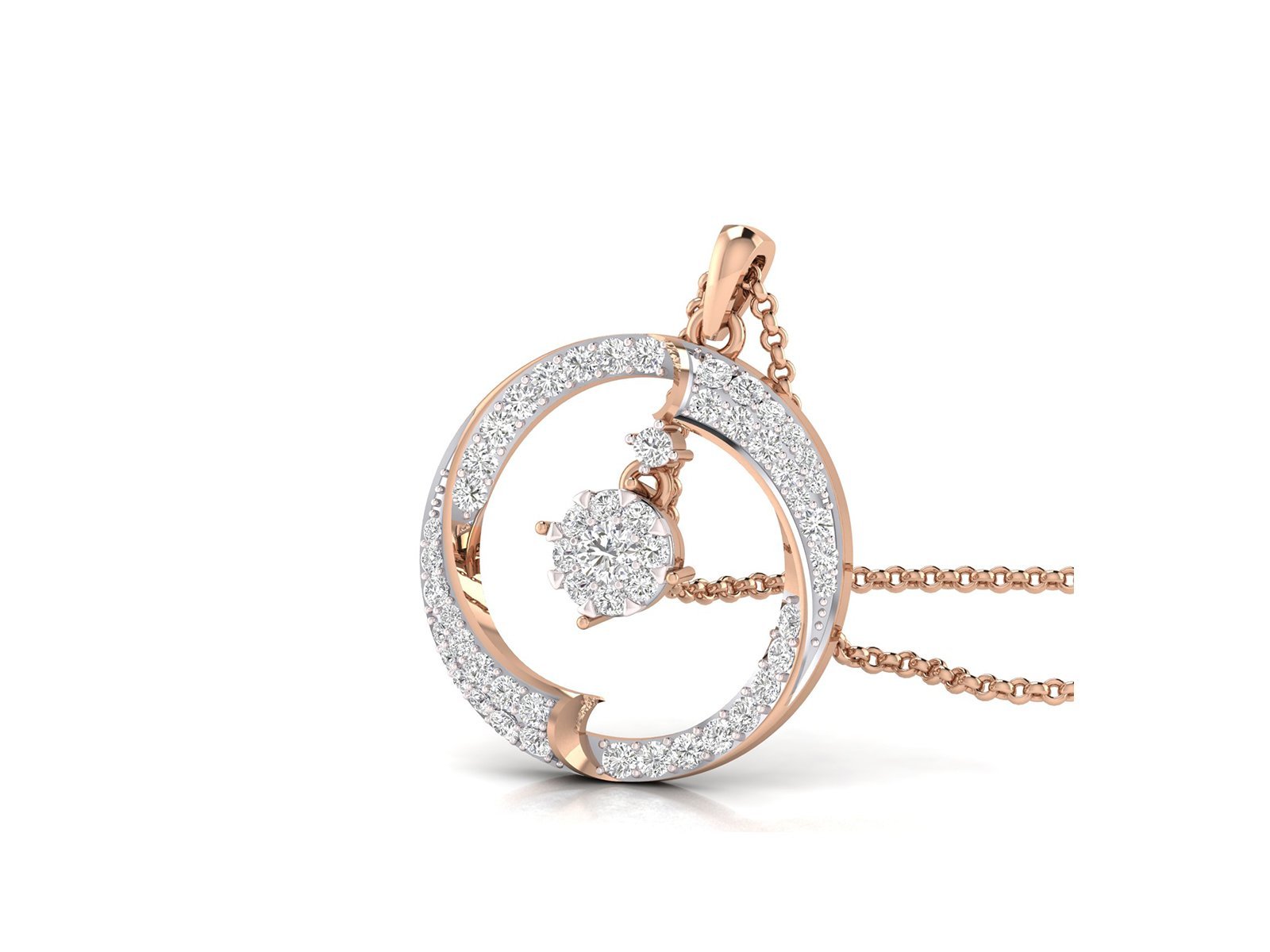 LOVE VICTIM DIAMOND PENDANT - zivar.co