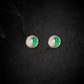 Malachite Mother Of Pearl Earring - zivar.in