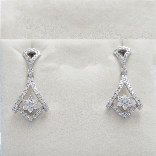 MARINA DIAMOND EARRING - zivar.co