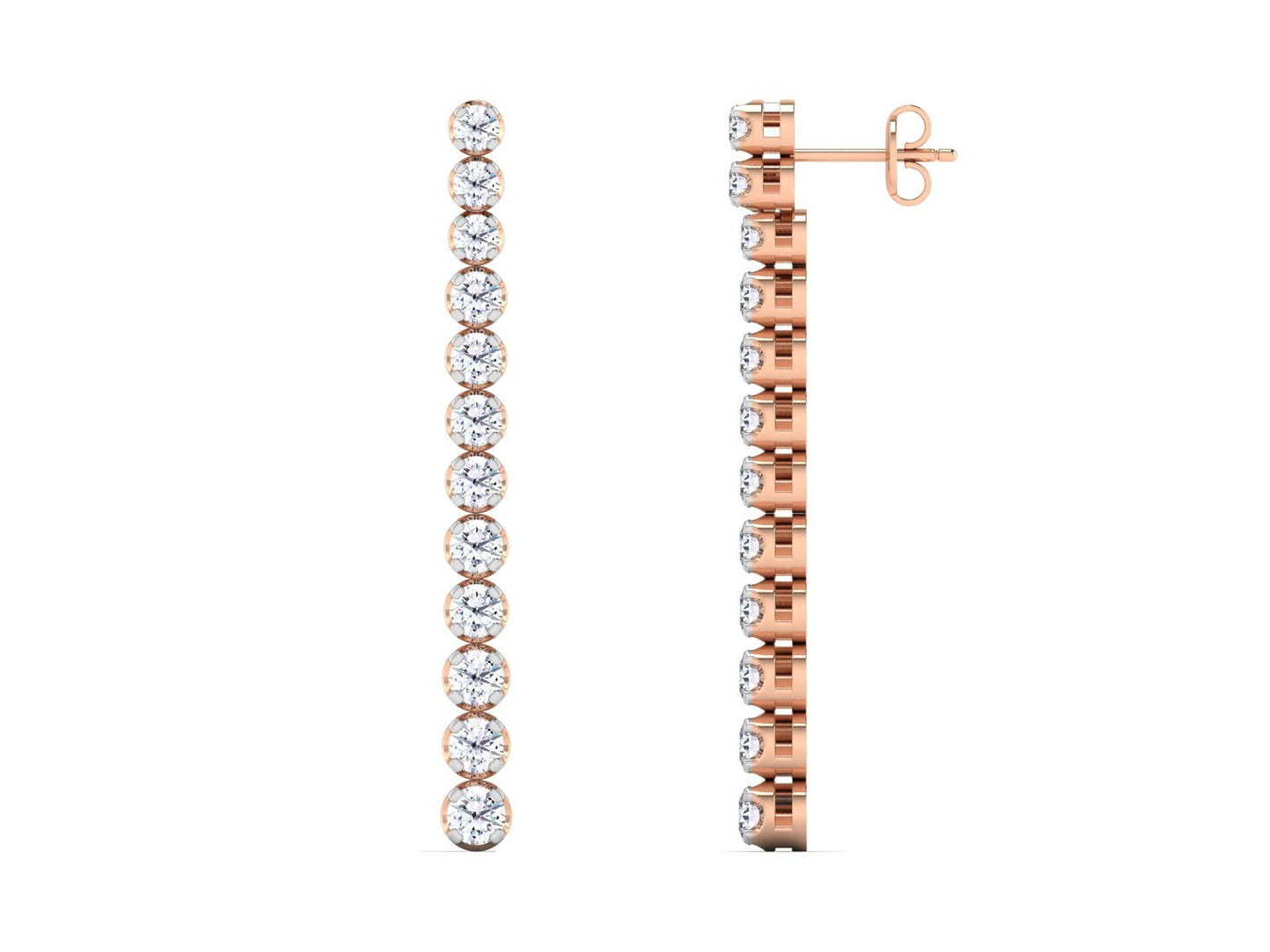 NADIA DIAMOND EARRING - zivar.in