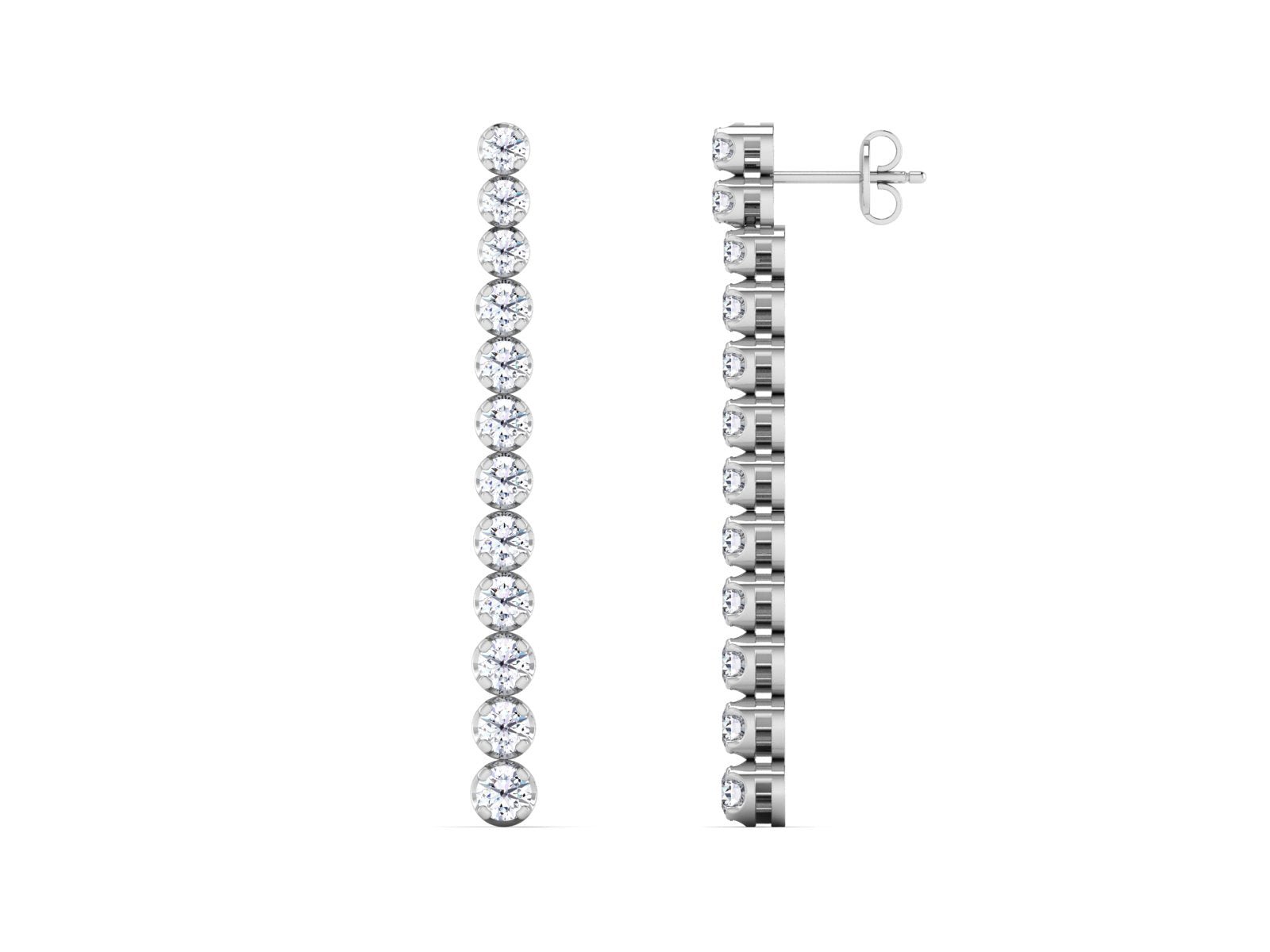 NADIA DIAMOND EARRING - zivar.in