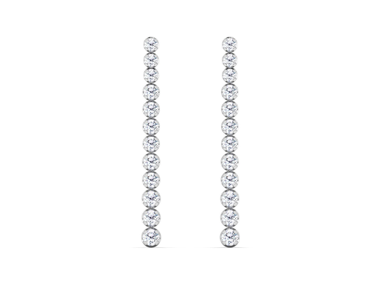 NADIA DIAMOND EARRING - zivar.in