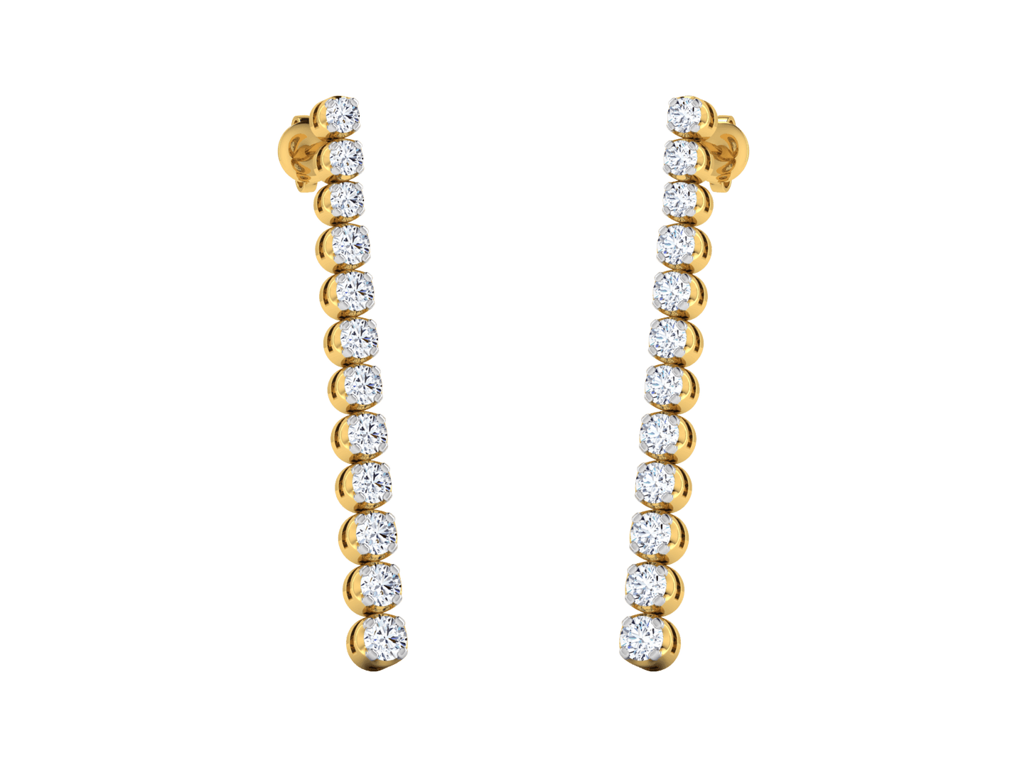 NADIA DIAMOND EARRING - zivar.in