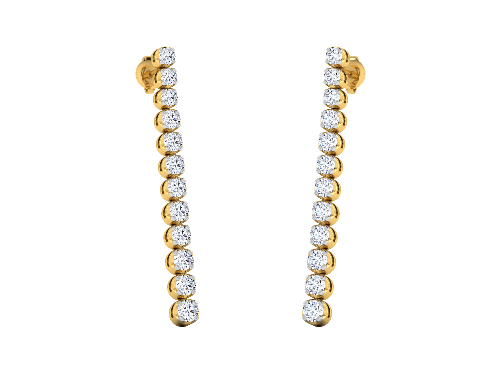 NADIA DIAMOND EARRING - zivar.in