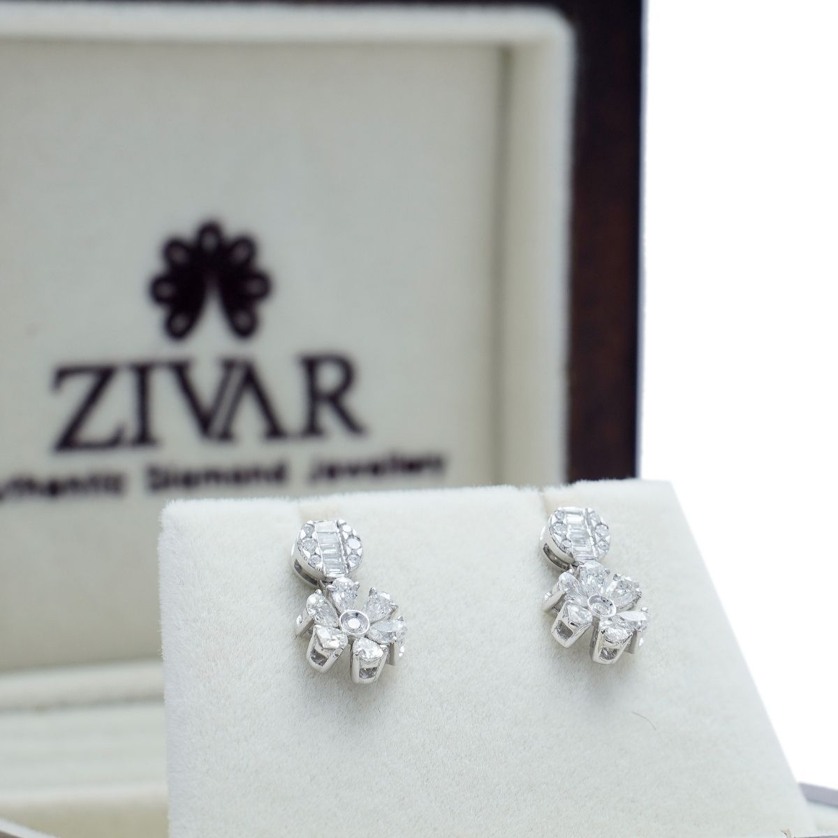 NAYA DIAMOND EARRING - zivar.co