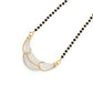 Neysa 18K Yellow Gold Diamond Mangalsutra with 1.09 Ct VS GH Diamonds - Zivar.in