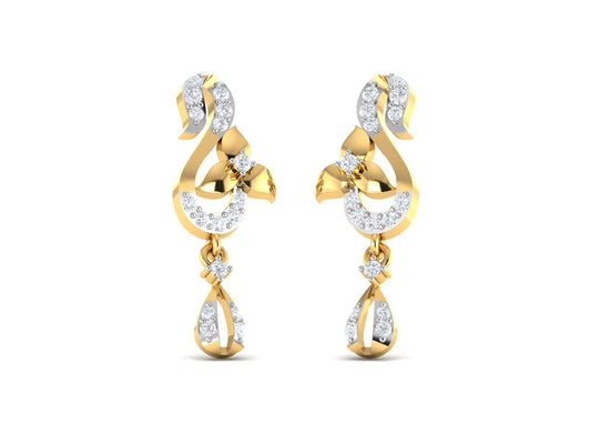 NILIMA DIAMOND EARRING - zivar.in