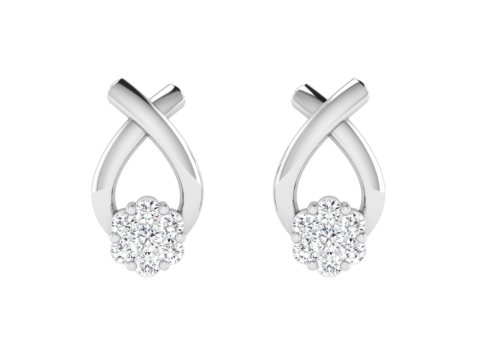 ODA DIAMOND EARRING - zivar.in