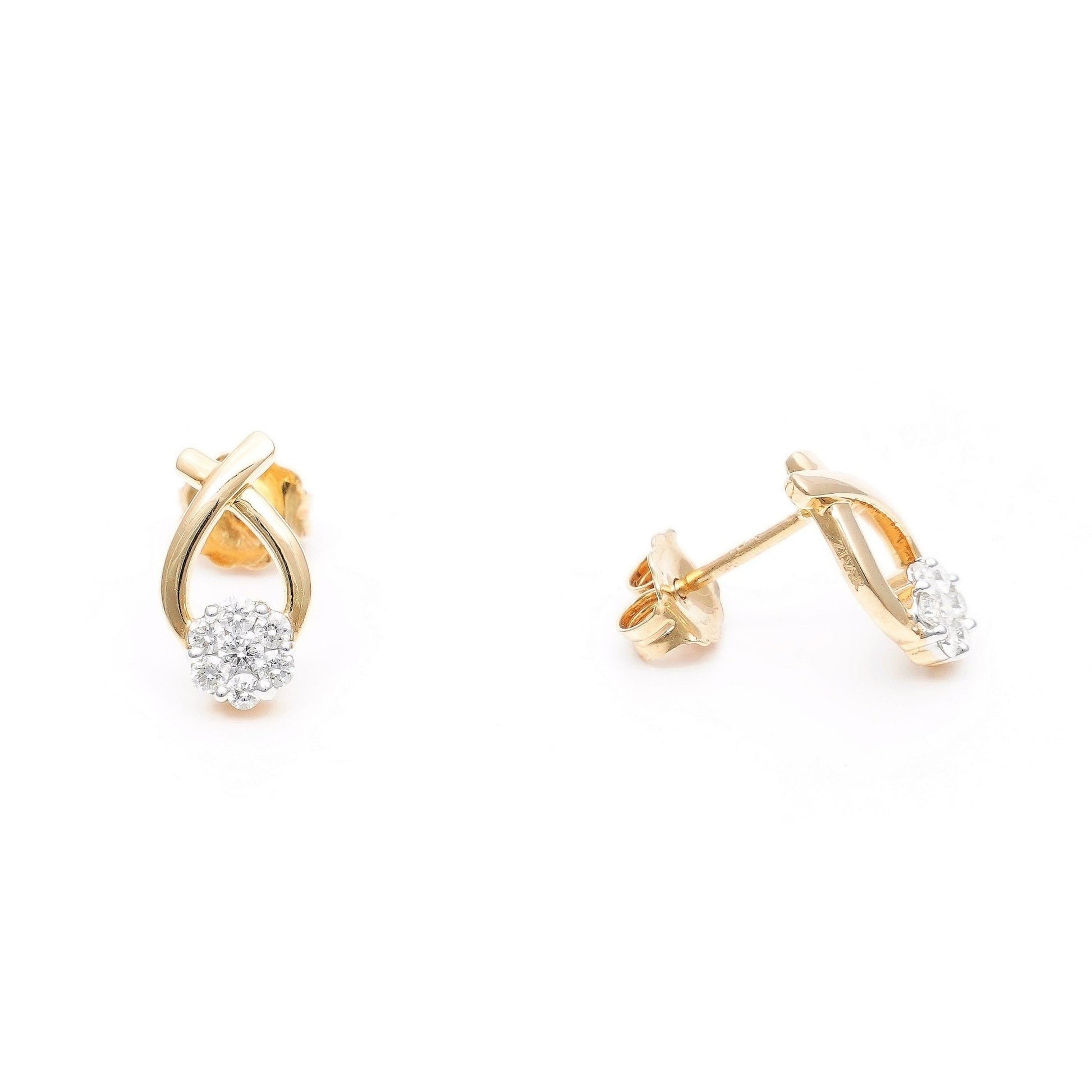 ODA DIAMOND EARRING - zivar.co