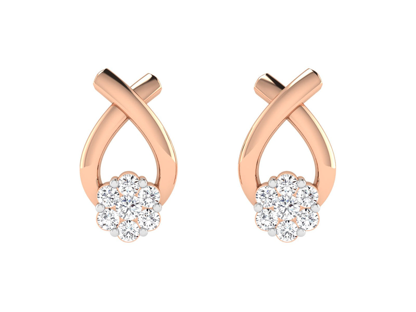 ODA DIAMOND EARRING - zivar.in