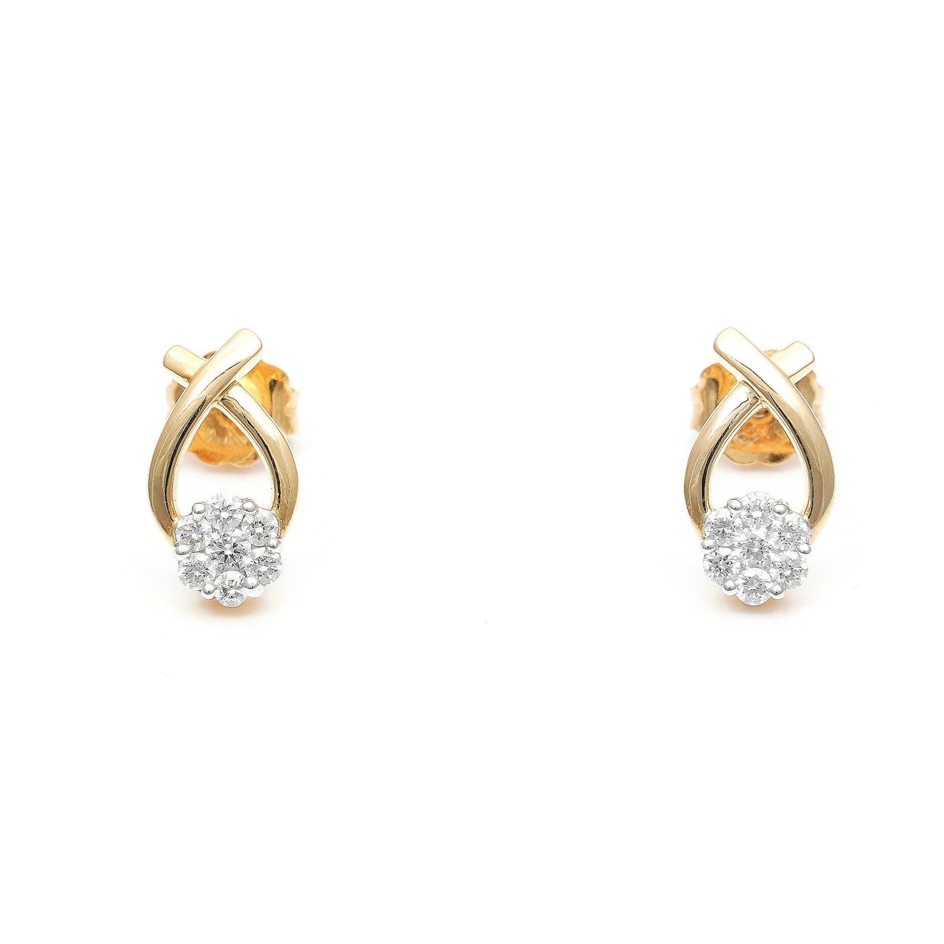 ODA DIAMOND EARRING - zivar.co