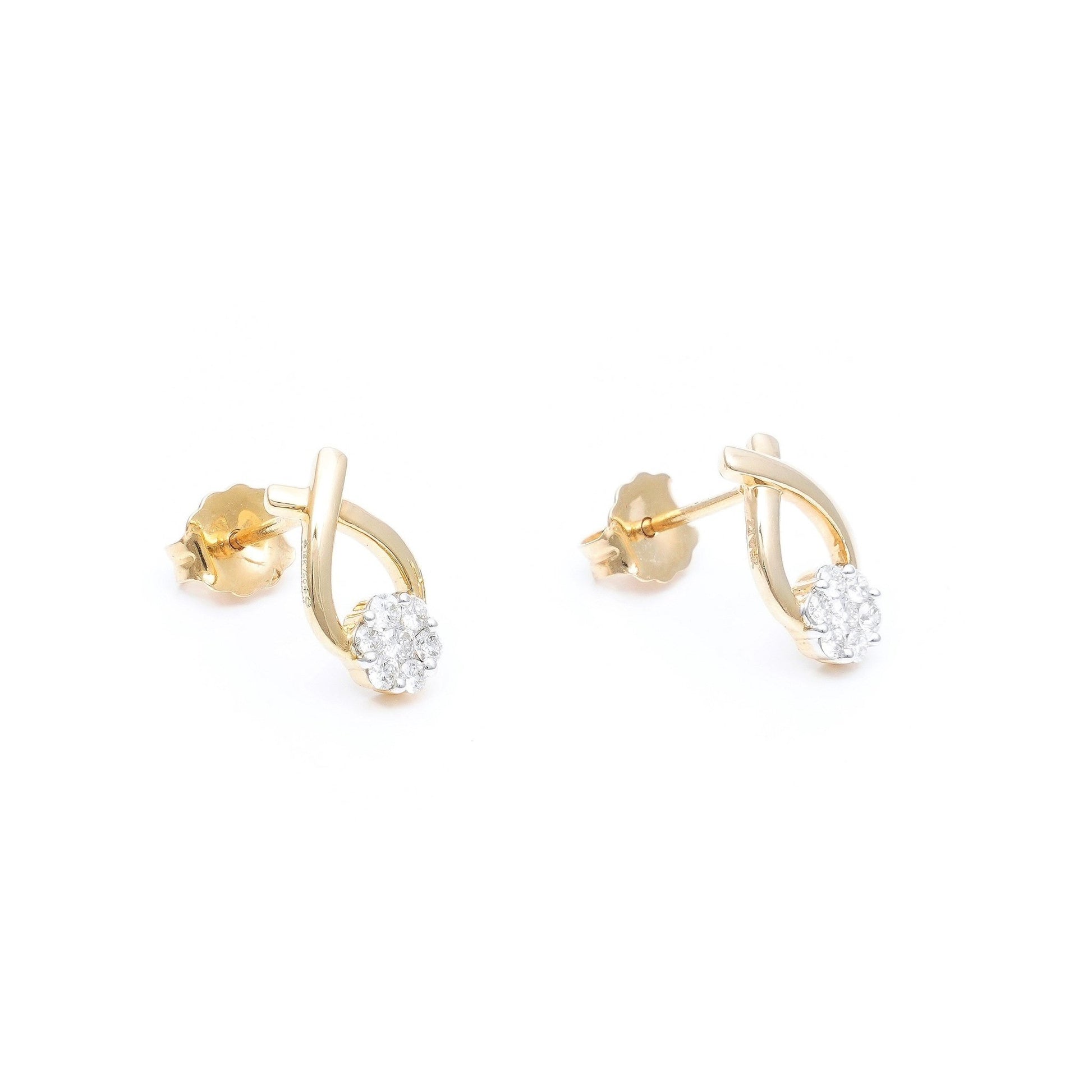 ODA DIAMOND EARRING - zivar.co