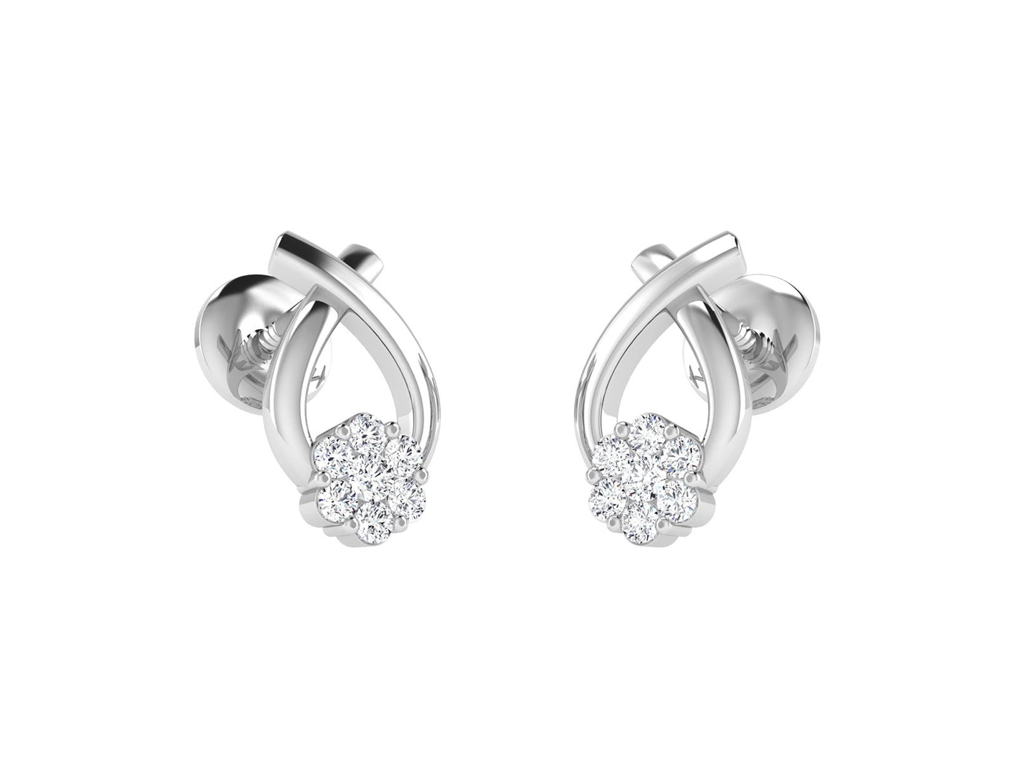 ODA DIAMOND EARRING - zivar.in