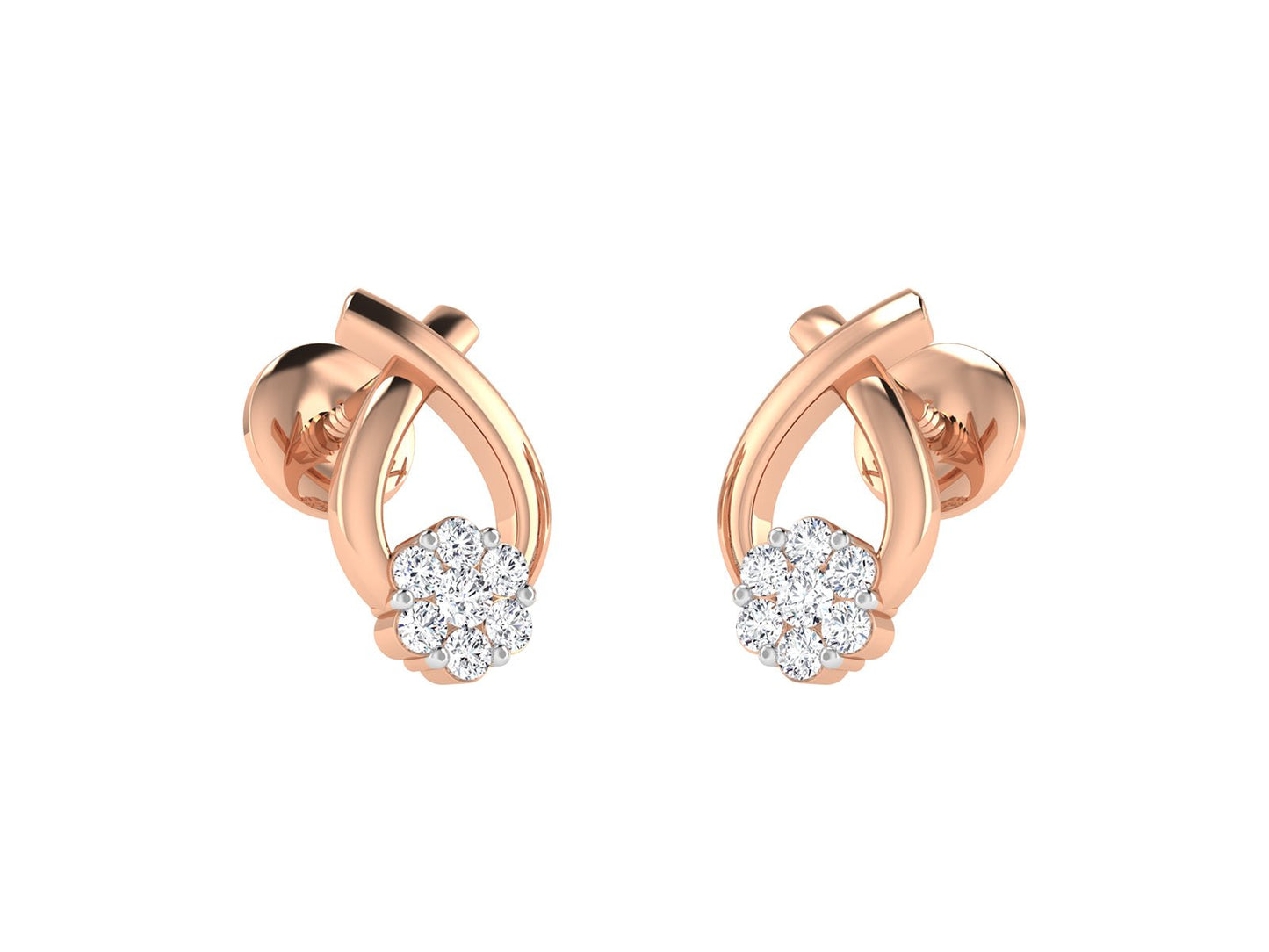 ODA DIAMOND EARRING - zivar.in