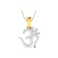 OMKAARA DIAMOND PENDANT - zivar.co