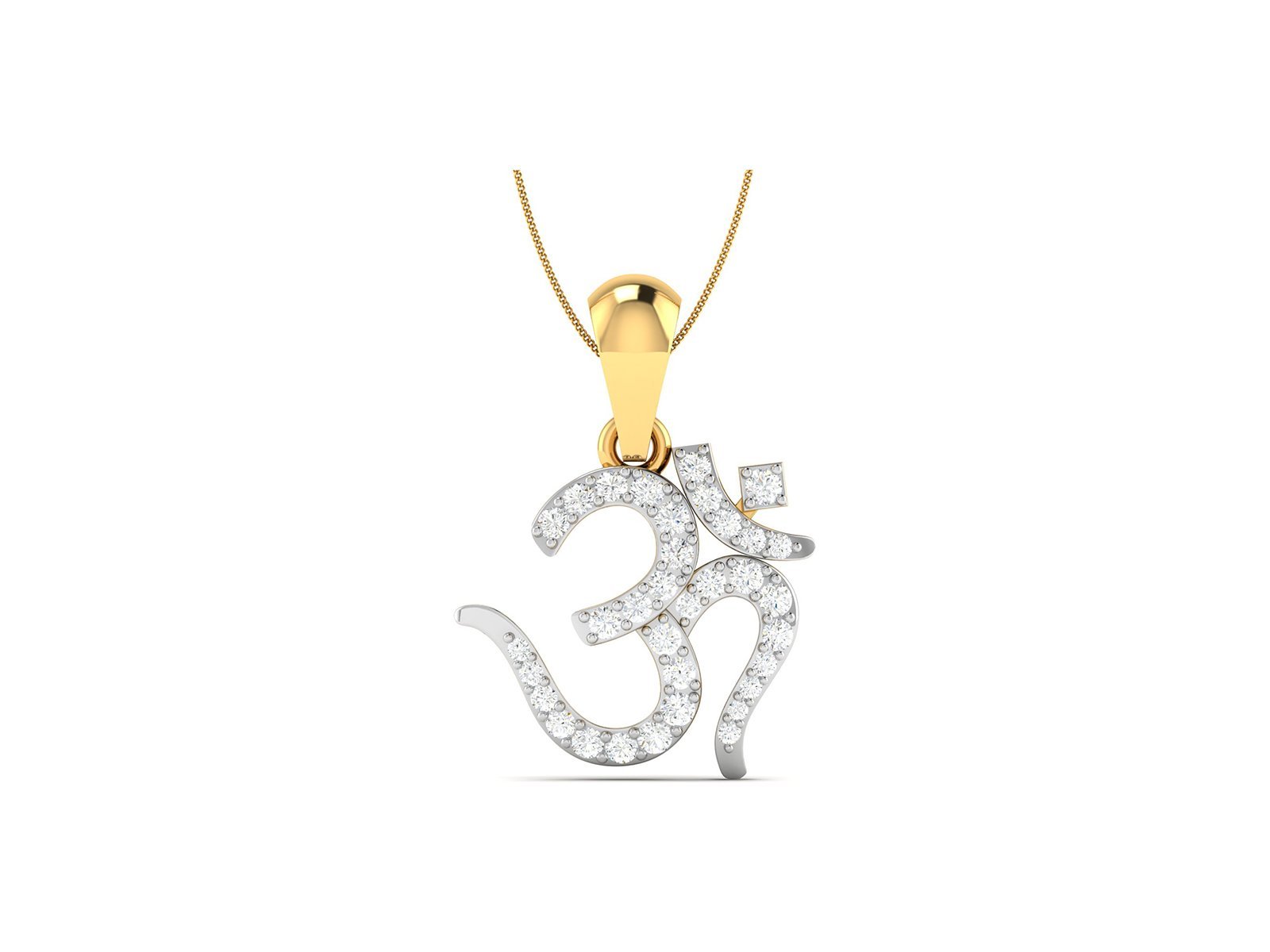 OMKAARA DIAMOND PENDANT - zivar.co