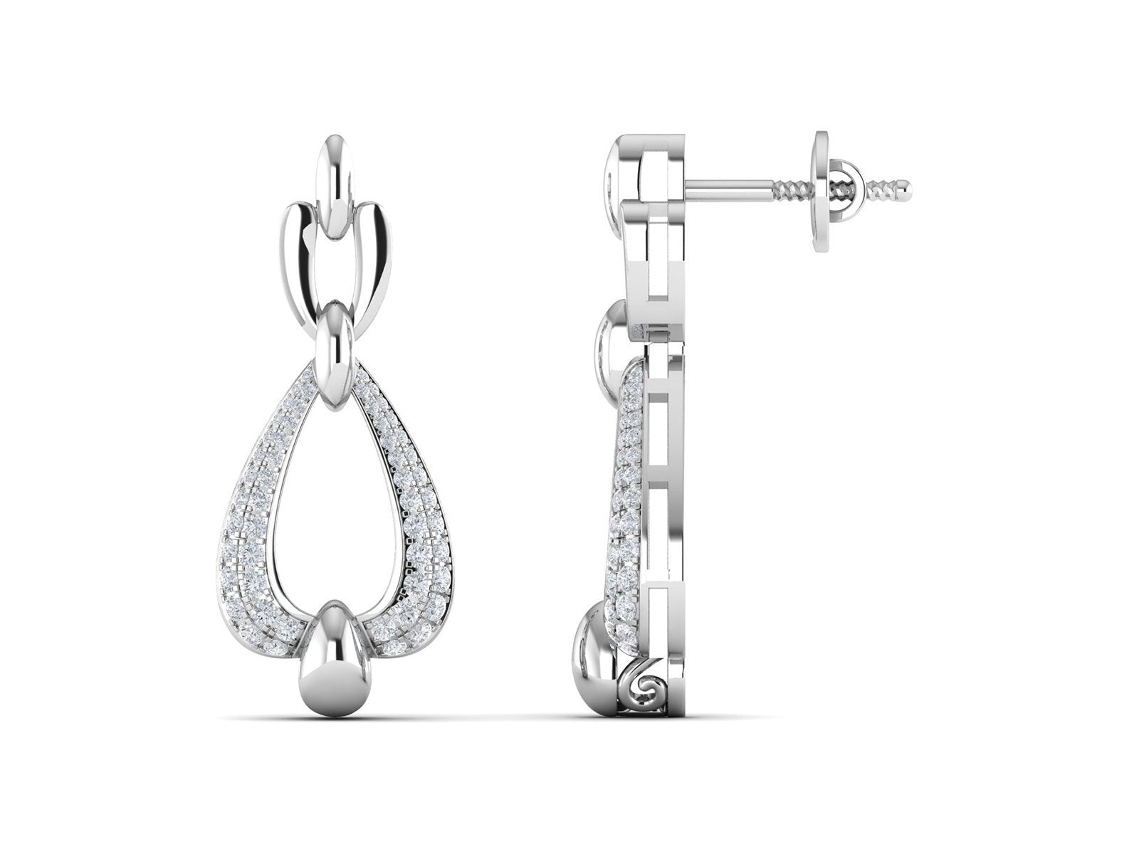 ORIA DIAMOND EARRING - zivar.co