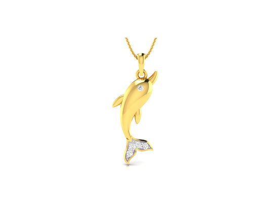 Pisces Diamond Pendant - zivar.in