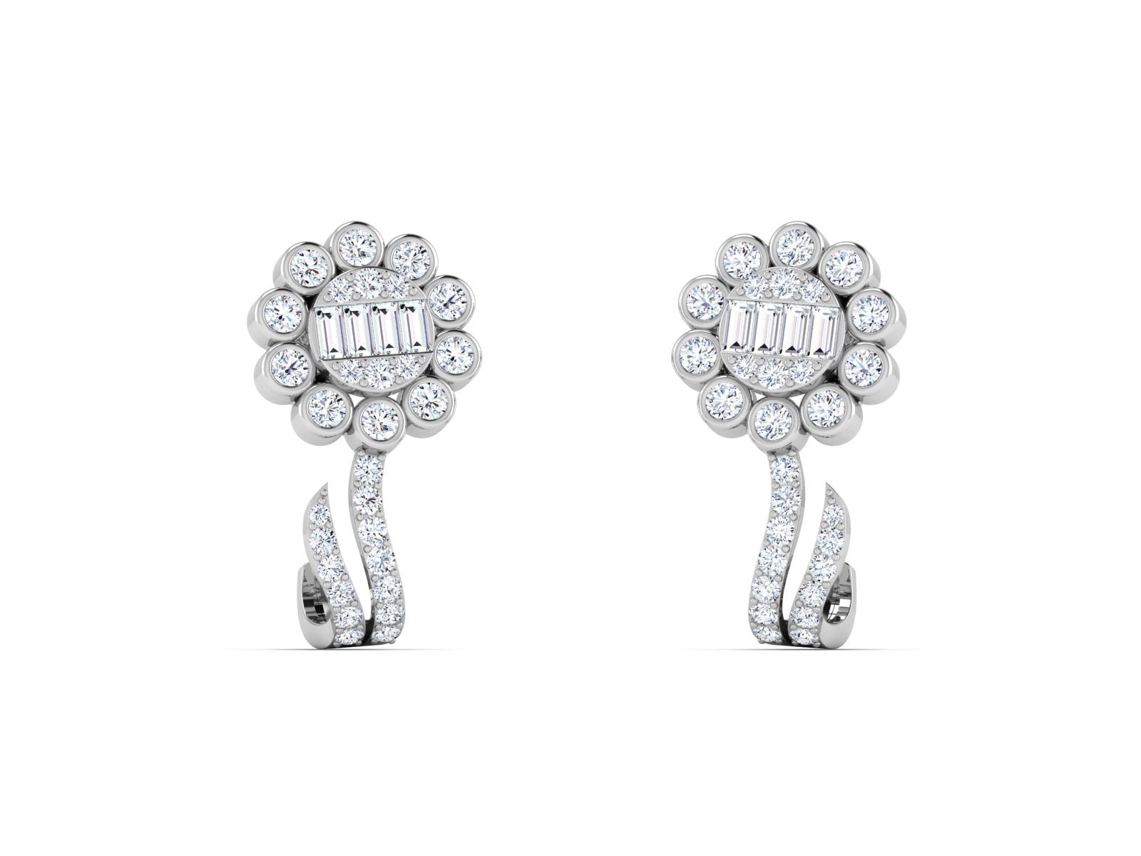 Pureza Diamond Earrings - zivar.in