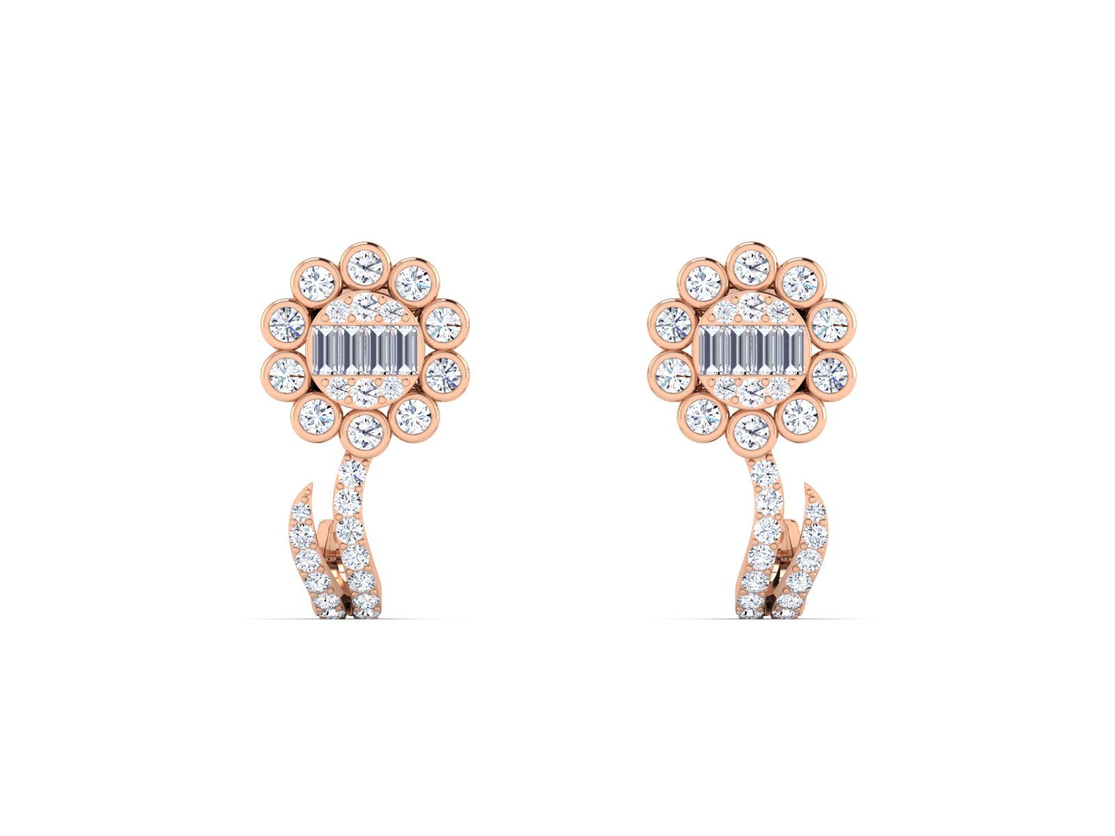 Pureza Diamond EARRINGS - zivar.in