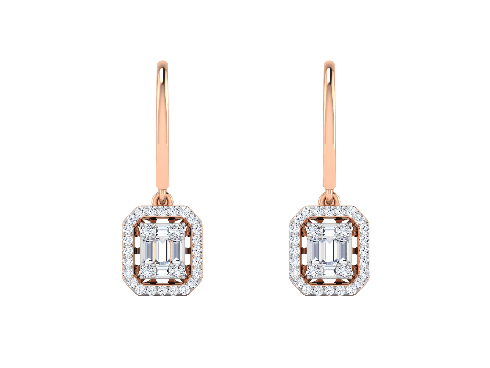 Quareel Diamond Earring - zivar.in