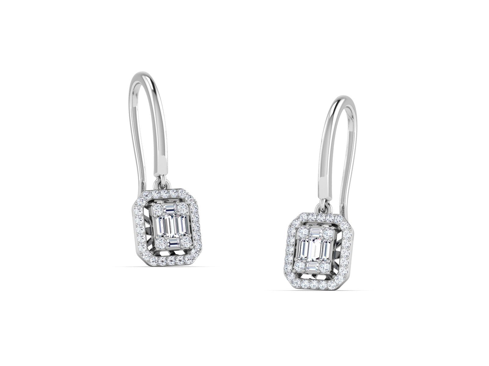 QUARREL Diamond Earring - zivar.in