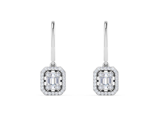 QUARREL Diamond Earring - zivar.in