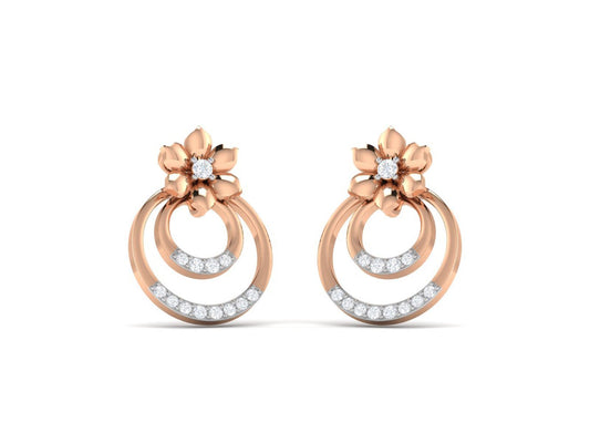 RADIANCE DIAMOND EARRING - zivar.co