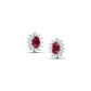 RADIANT RED DIAMOND EARRING - zivar.in