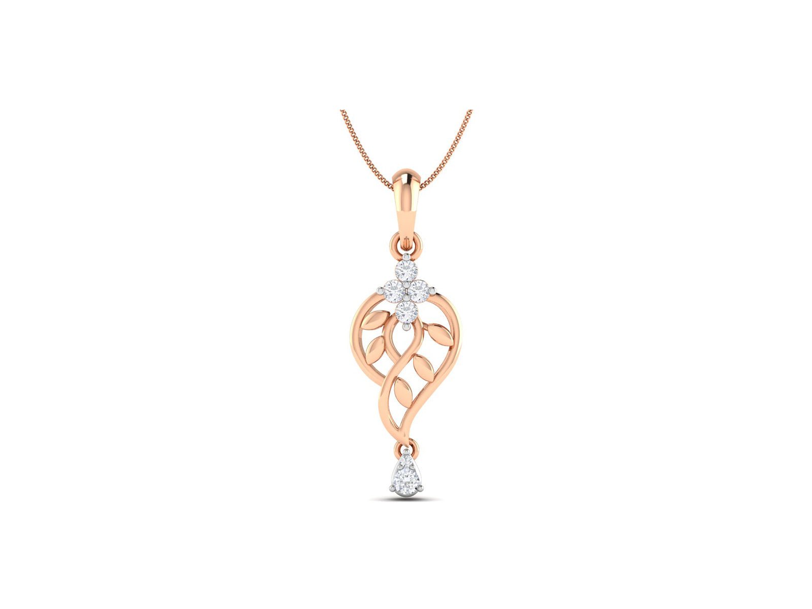 Raindrop Diamond Pendant - zivar.in