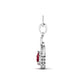 Red Rush Diamond Pendant - zivar.in