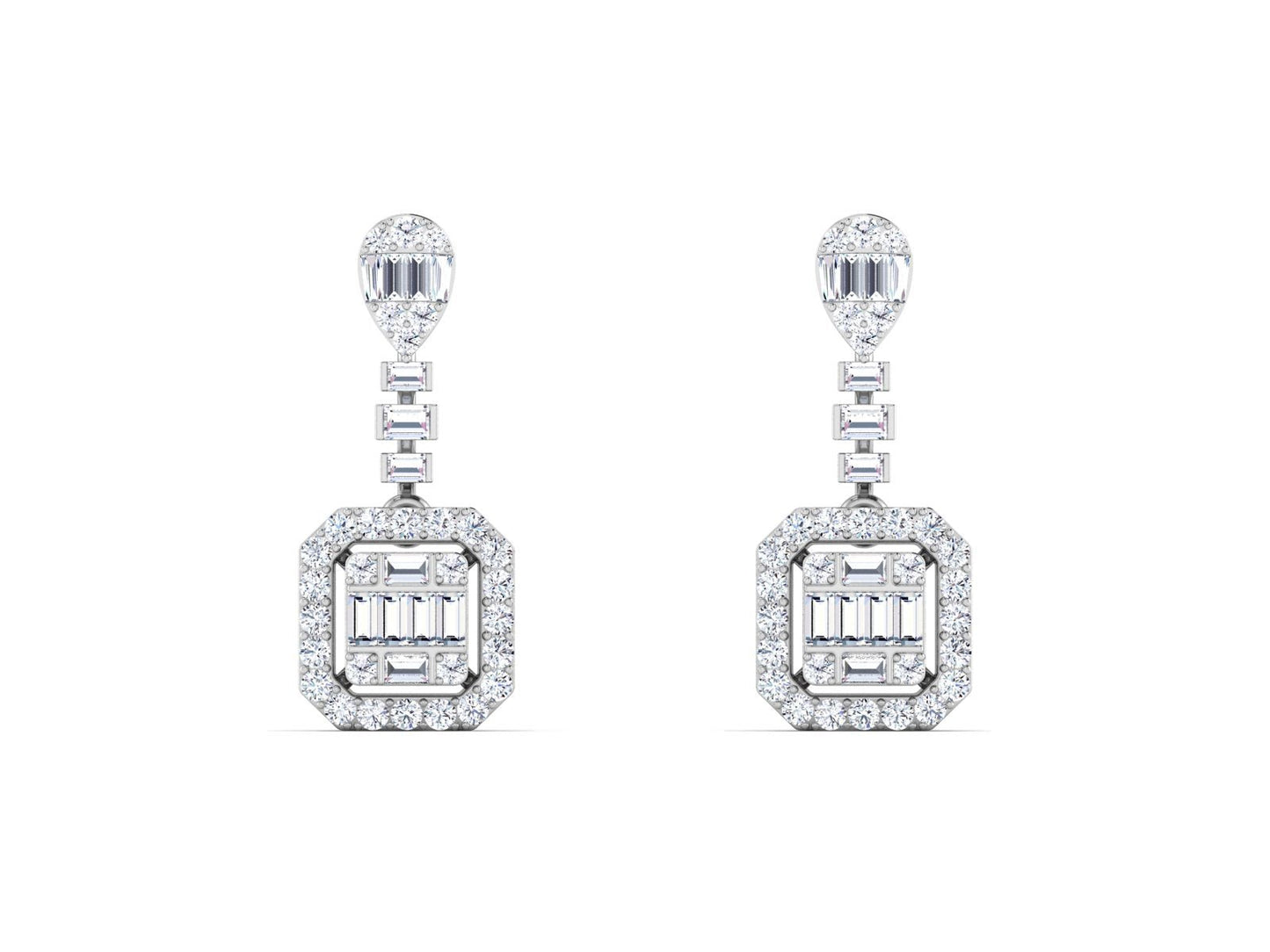 RIA Diamond EARRINGS - zivar.in