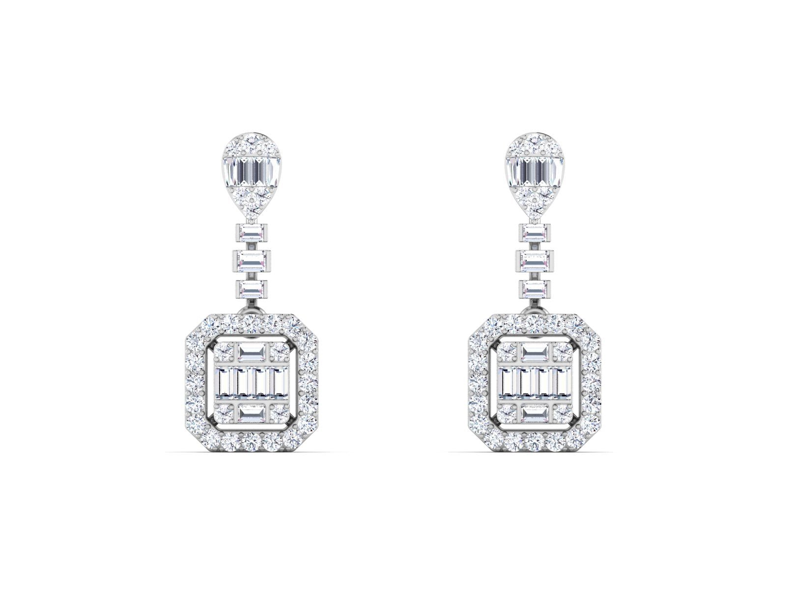 RIA Diamond EARRINGS - zivar.in